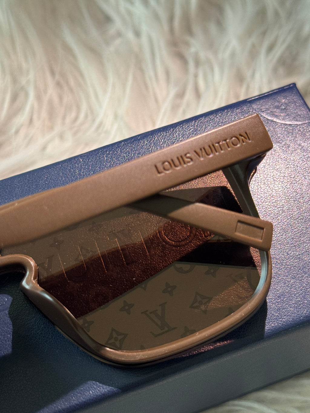 Louis Vuitton Old Money Brown Sunglasses