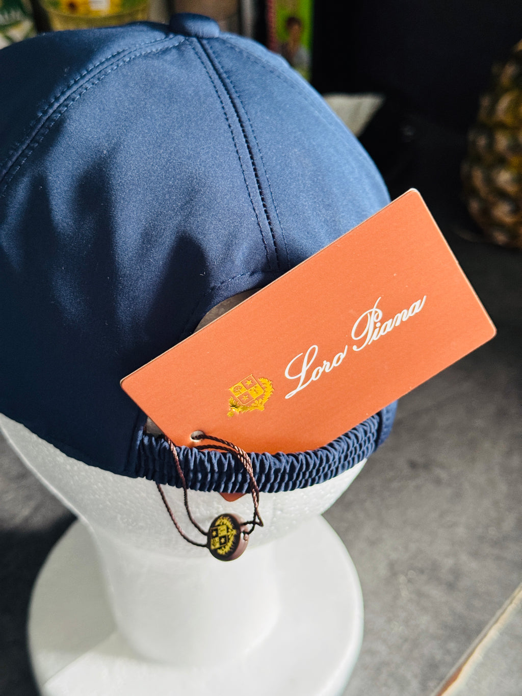 Loro Piana Baseball Cap – Navy