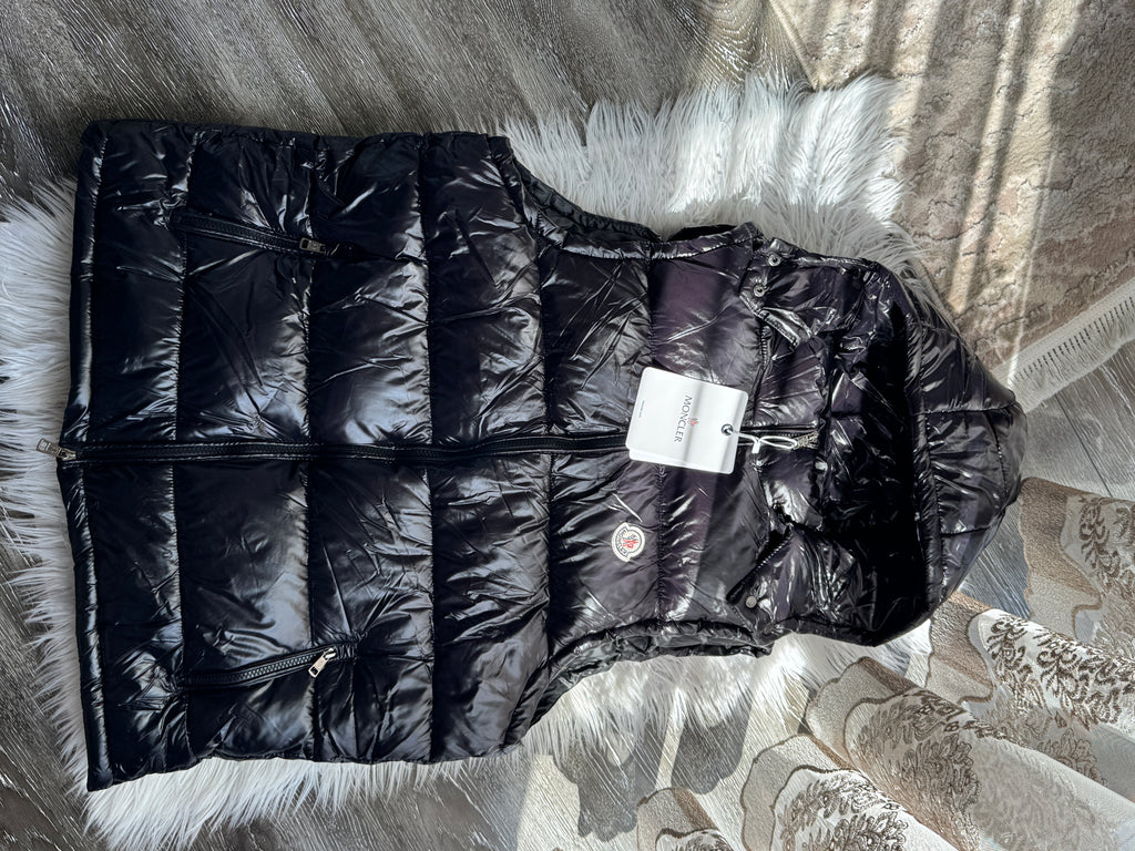 Moncler Padded Vest – Black