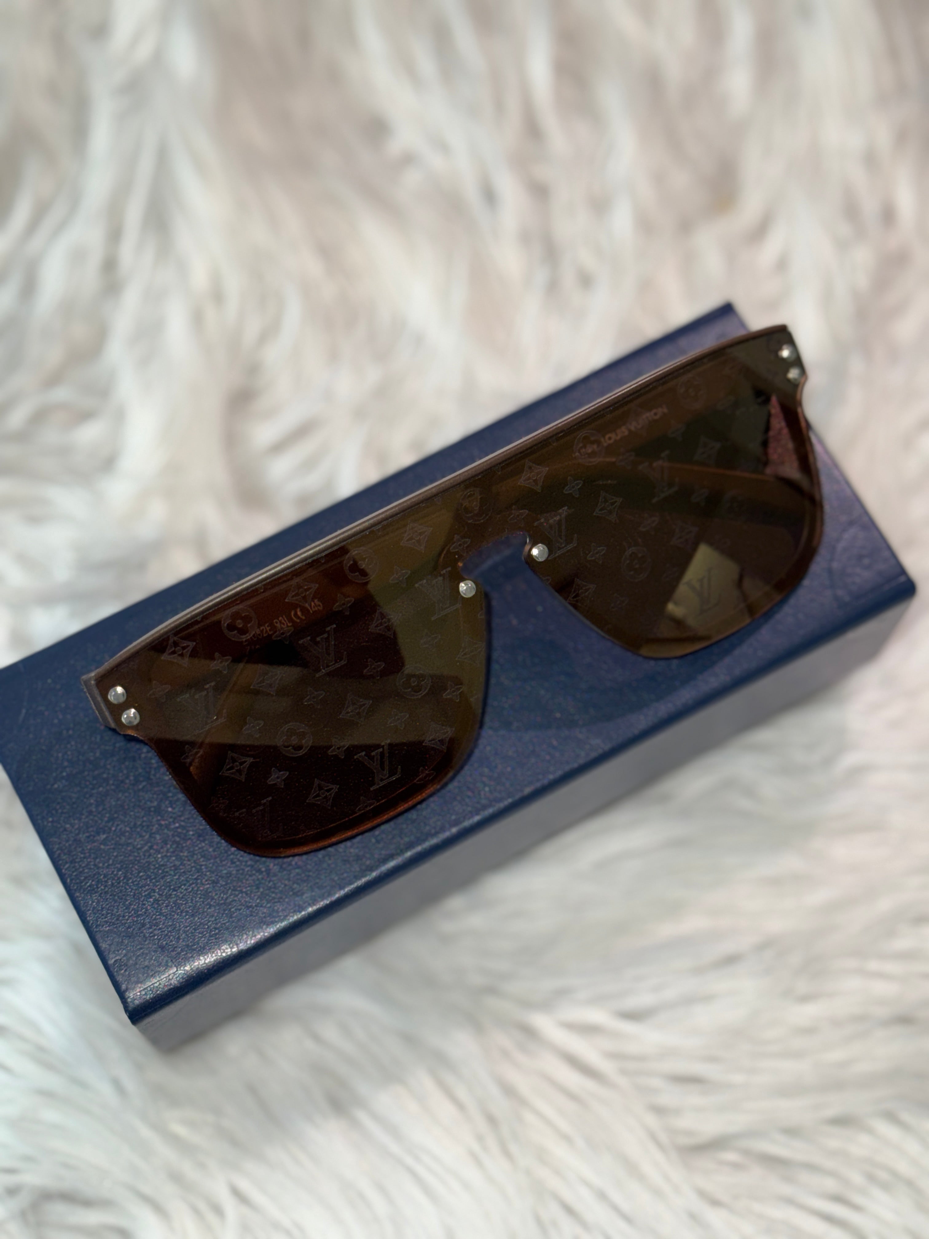 Louis Vuitton Old Money Brown Sunglasses