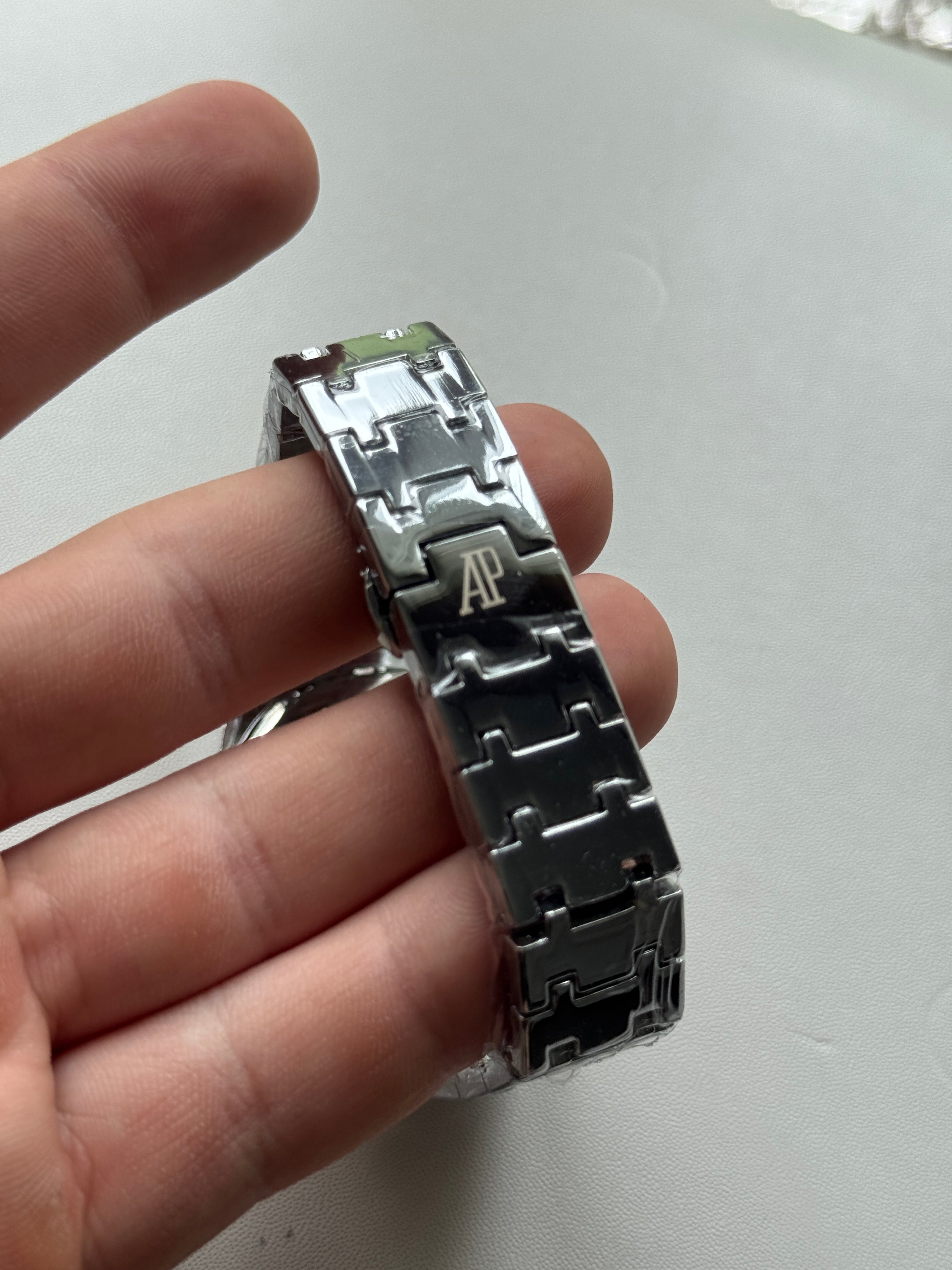 Royal Oak Inspired Watch – Silver/Black